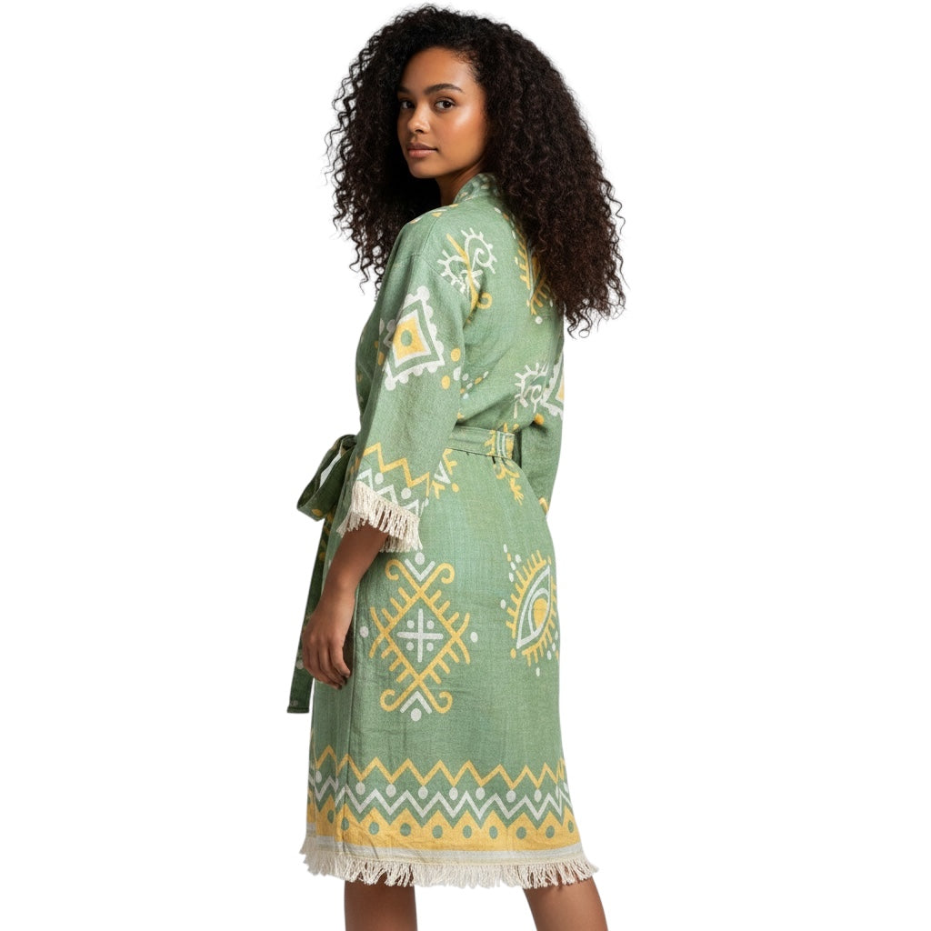 Jacquard Turkish Cotton Robe