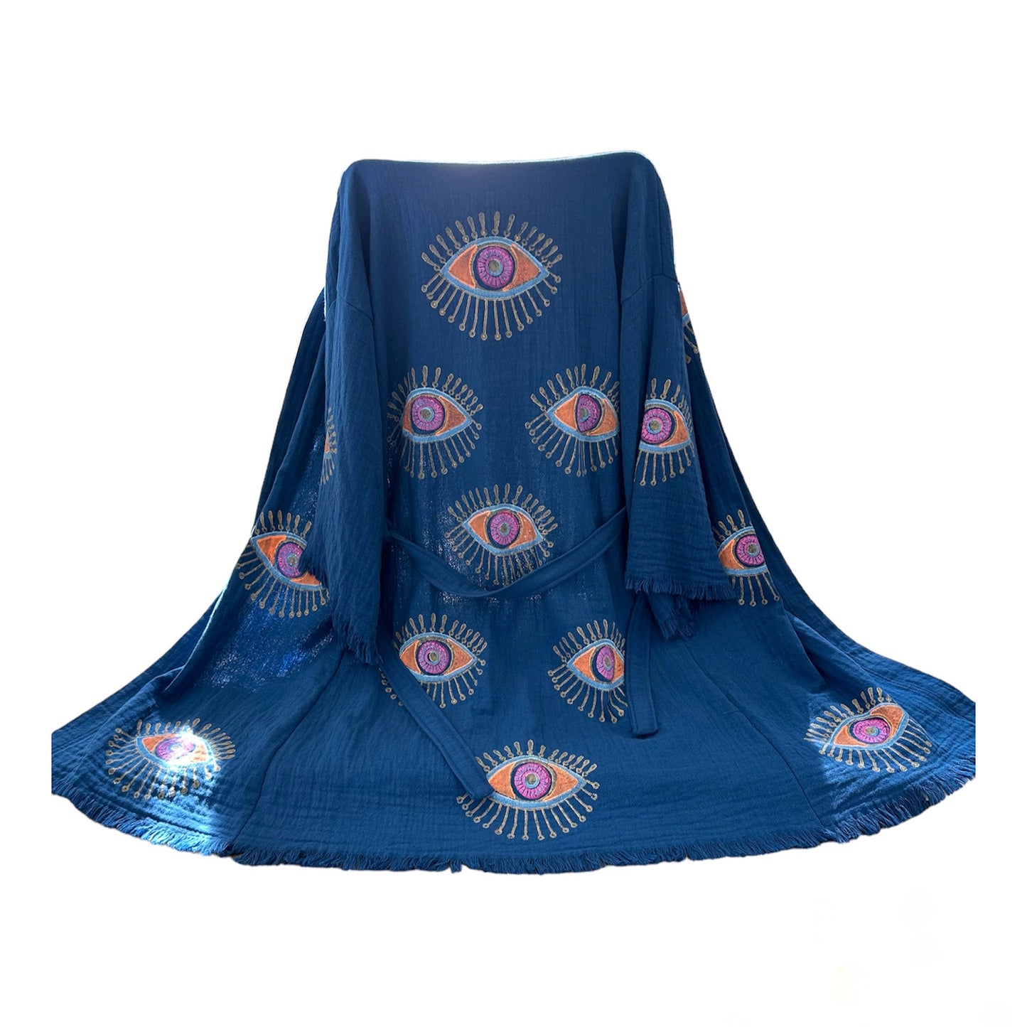 Kimono Mal de Ojo Azul